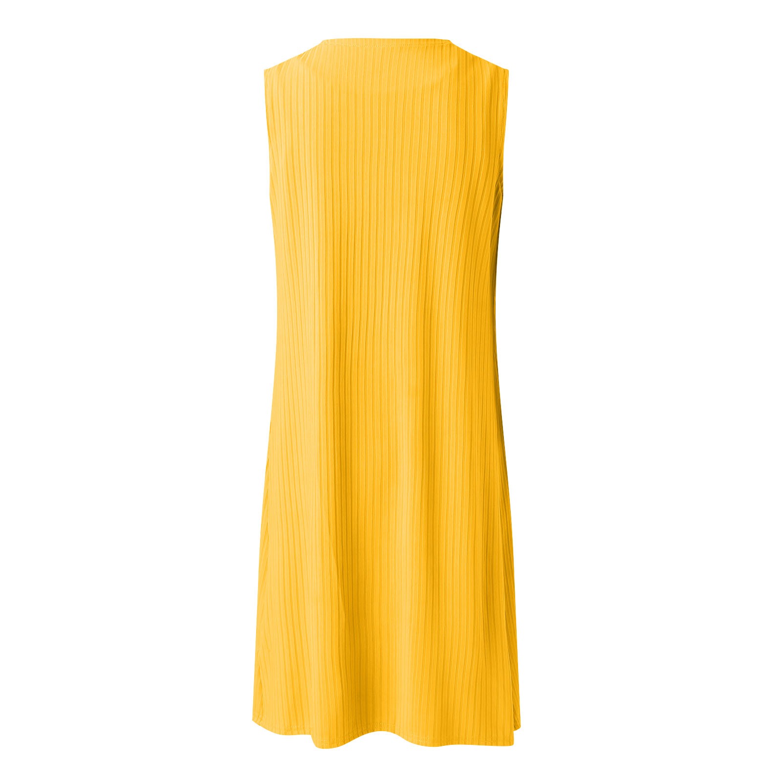 thumbnail image 5 of Conjunto de 3 piezas para mujer con chaleco sin mangas acanalado y pantalones cortos: conjunto informal elástico de color liso para salir de fiesta o para el día a día (tallas S-XXL), 5 of 5